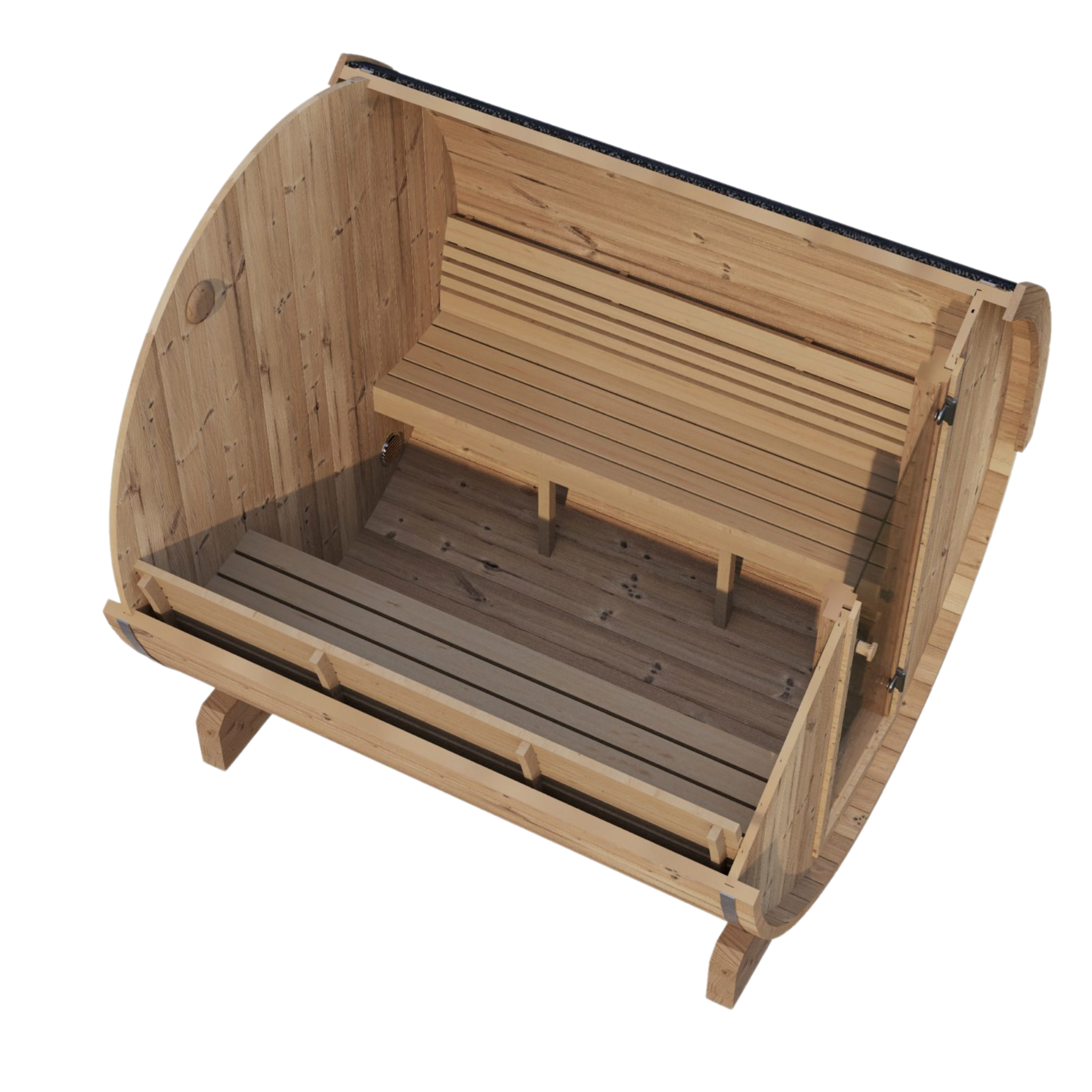 Thermo-Spruce Barrel Sauna 6-Person