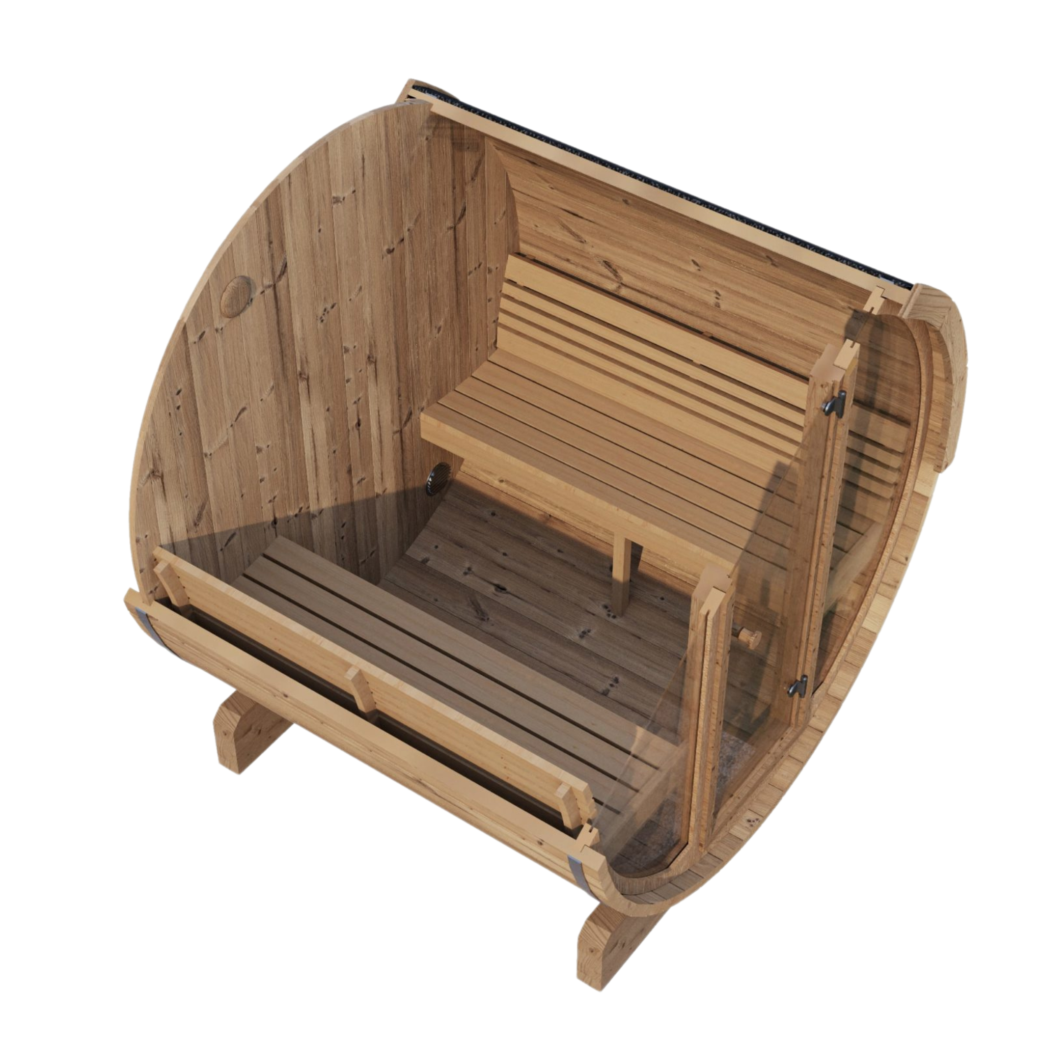 Thermo-Spruce Barrel Sauna 6-Person