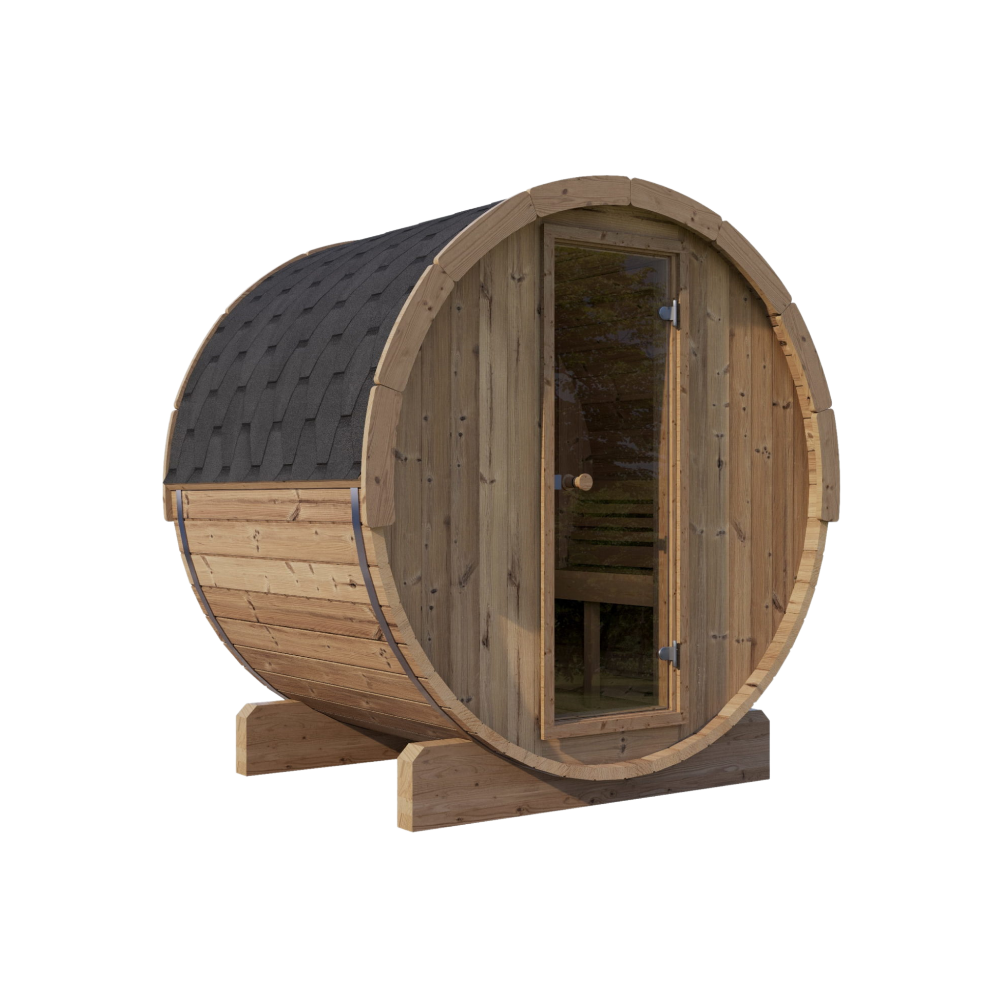 Thermo-Spruce Barrel Sauna 6-Person