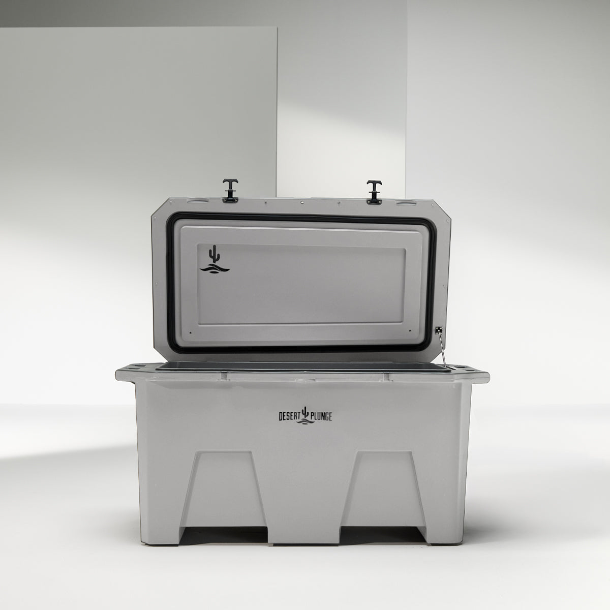 The Desert Plunge Exclusive Cold Plunge Tub - Tub Only-Chiller Ready - Gray