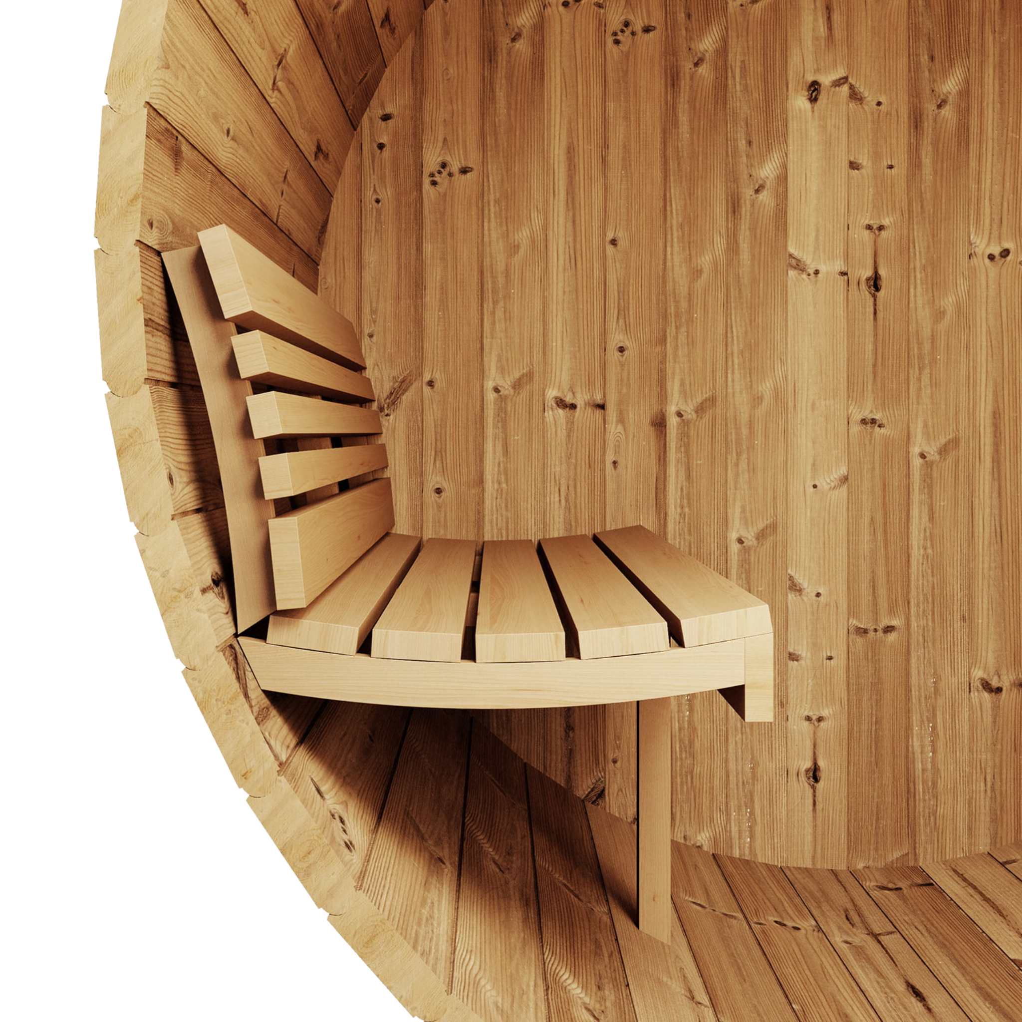Thermo-Spruce Barrel Sauna 6-Person