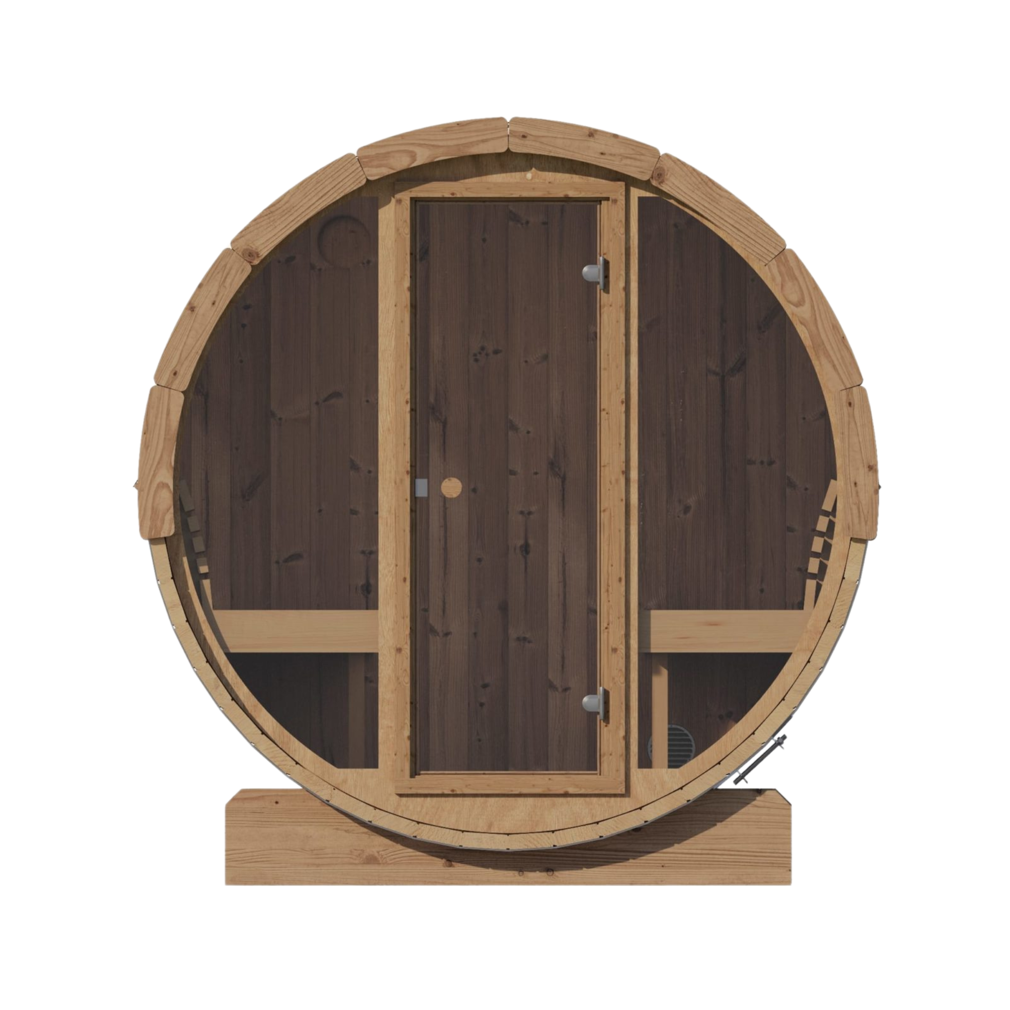 Thermo-Spruce Barrel Sauna 4-Person