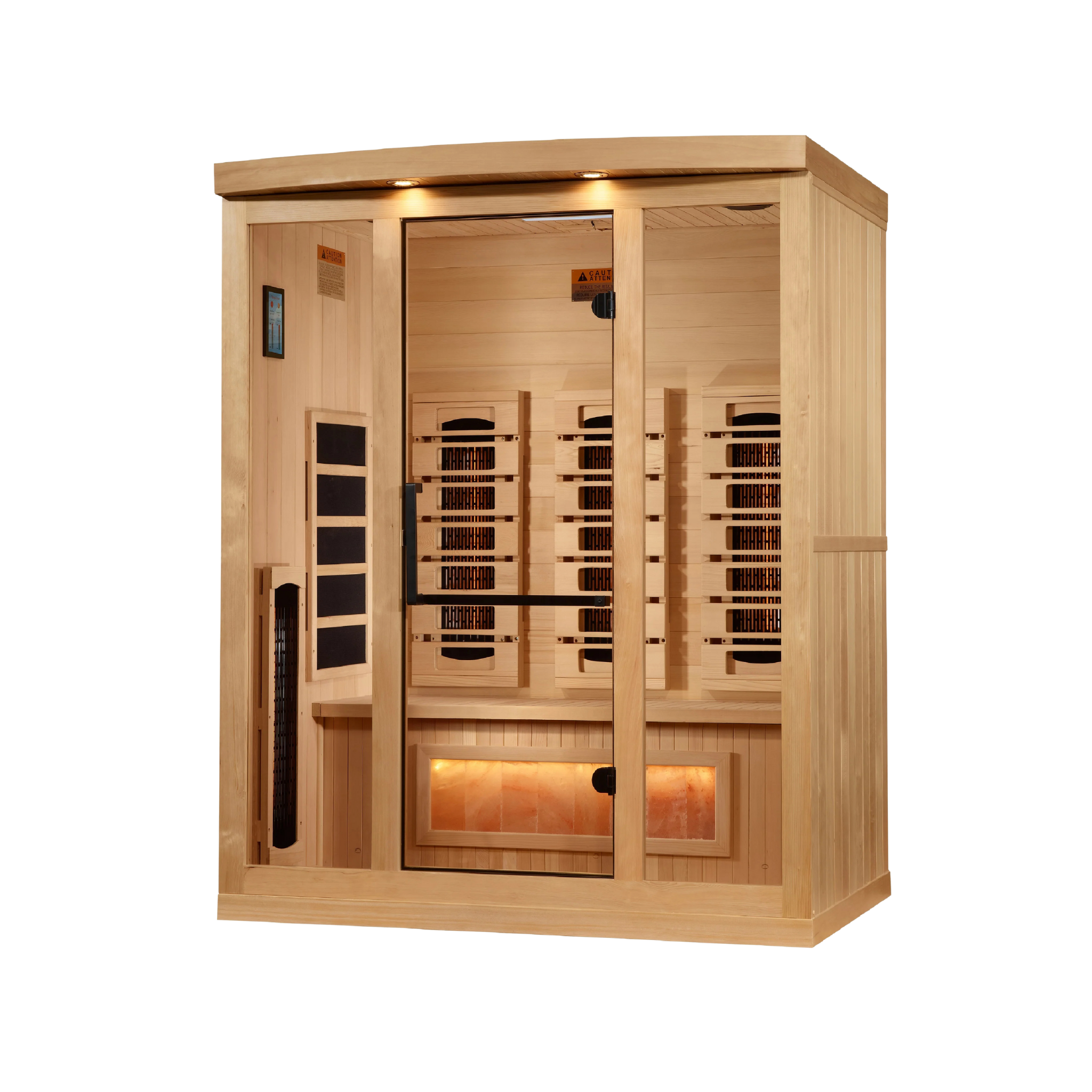 Himalayan Salt Infrared Sauna 3-Person