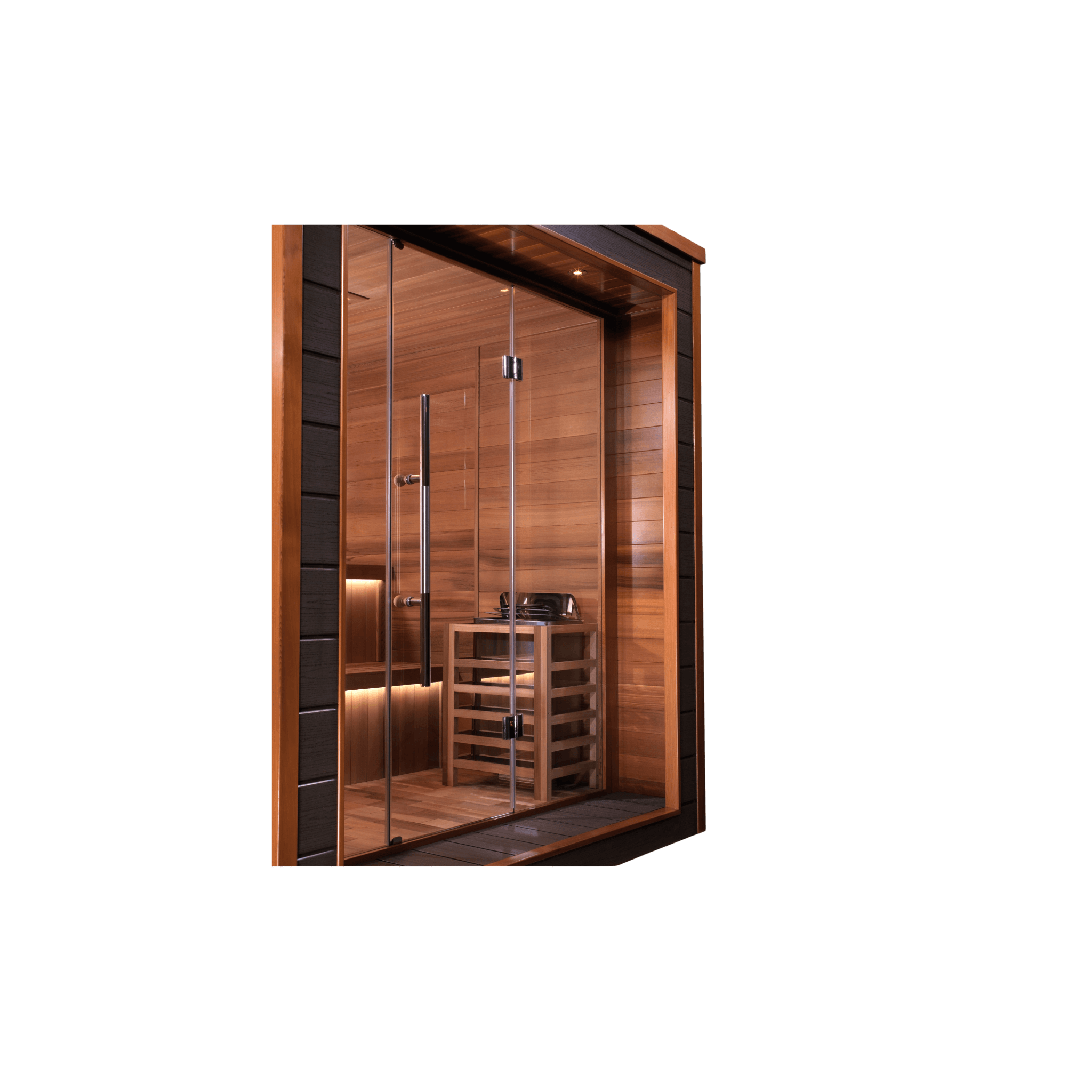 GDI Modern Outdoor Hybrid Sauna 6-Person