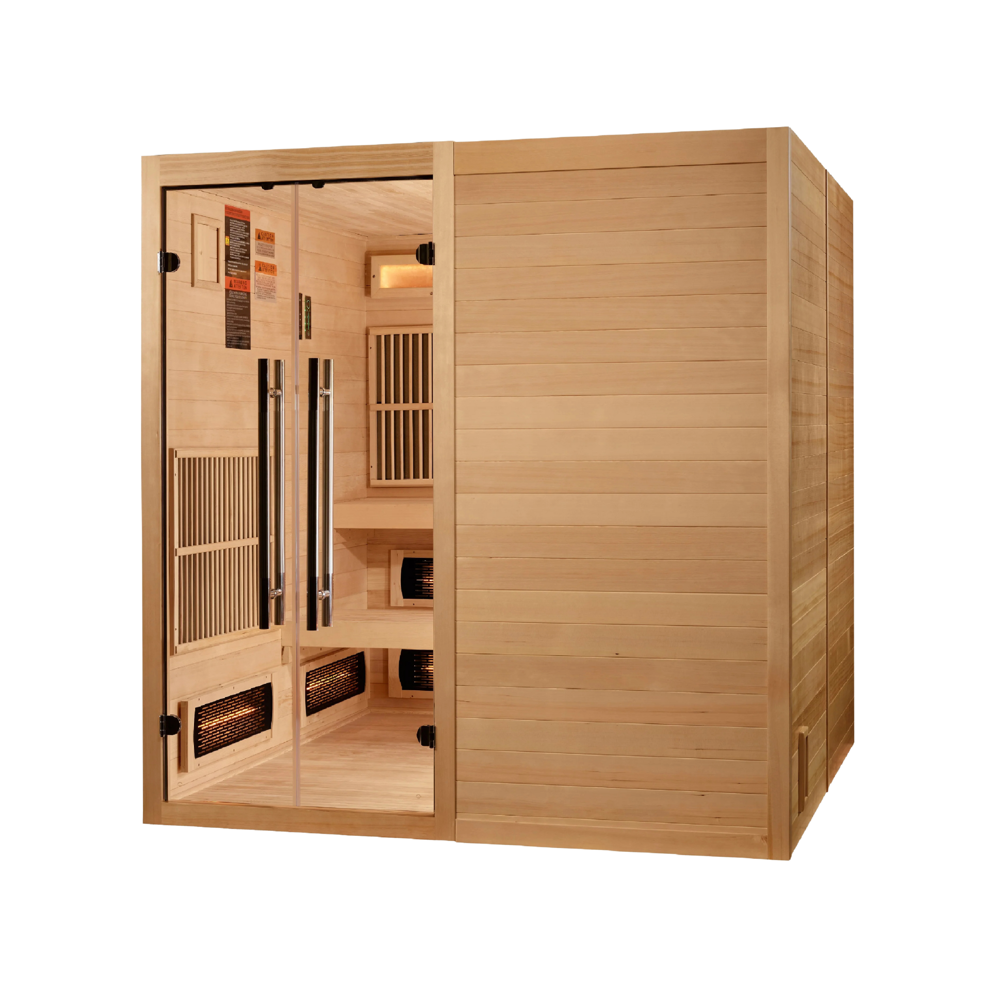 Himalayan Salt Hybrid Sauna 6-Person