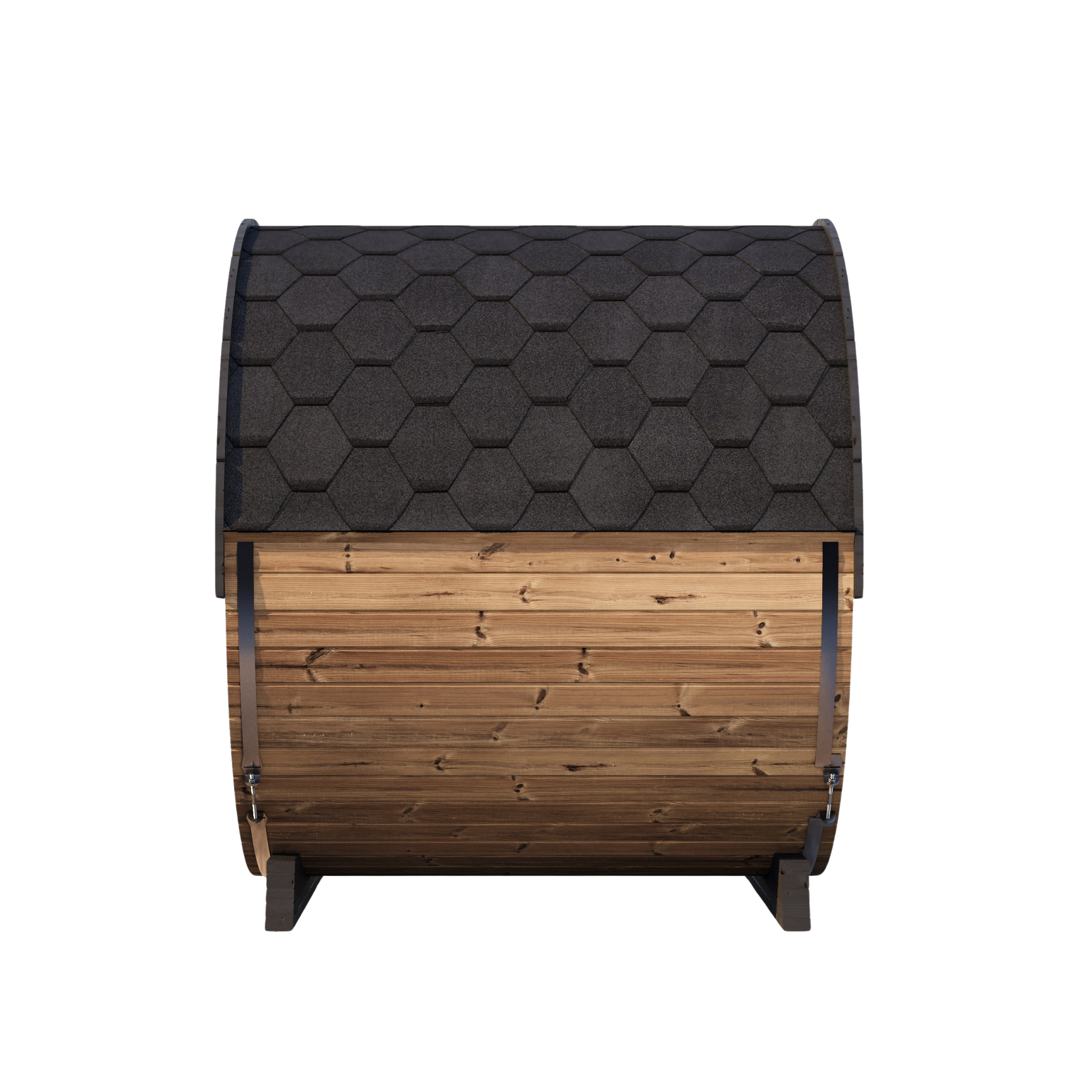 LUX Thermo-Spruce Barrel Sauna 6-Person